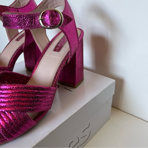 Topshop metallic pink heels - Picture 5 of 5